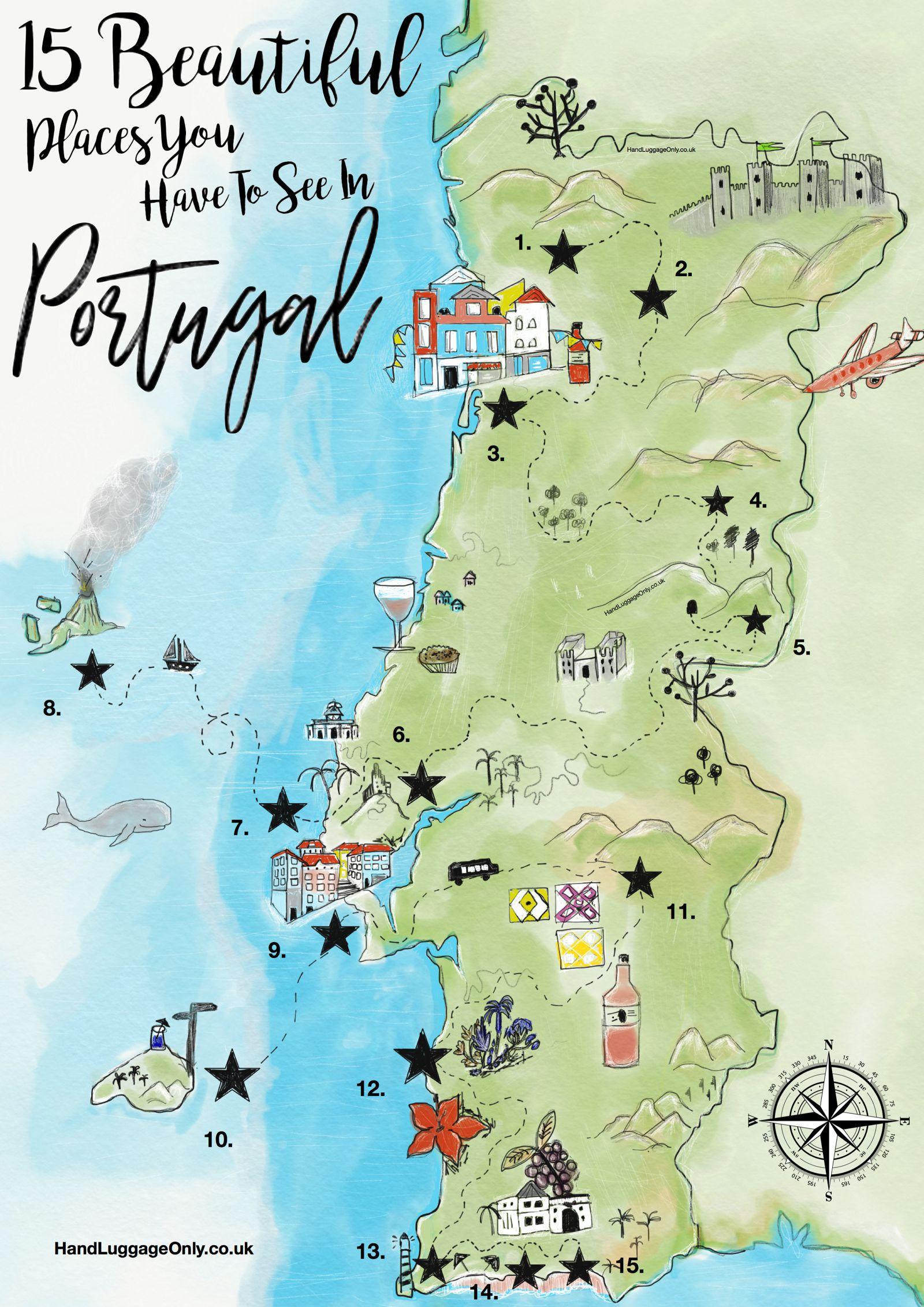 Maps Of Portugal Detailed Map Of Portugal In English Tourist Map Of Images 8333